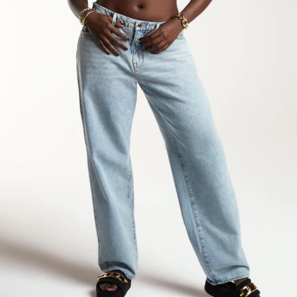 Good 90s loose Good American Jeans sz 20